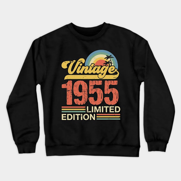 Retro vintage 1955 limited edition Crewneck Sweatshirt by Crafty Pirate 